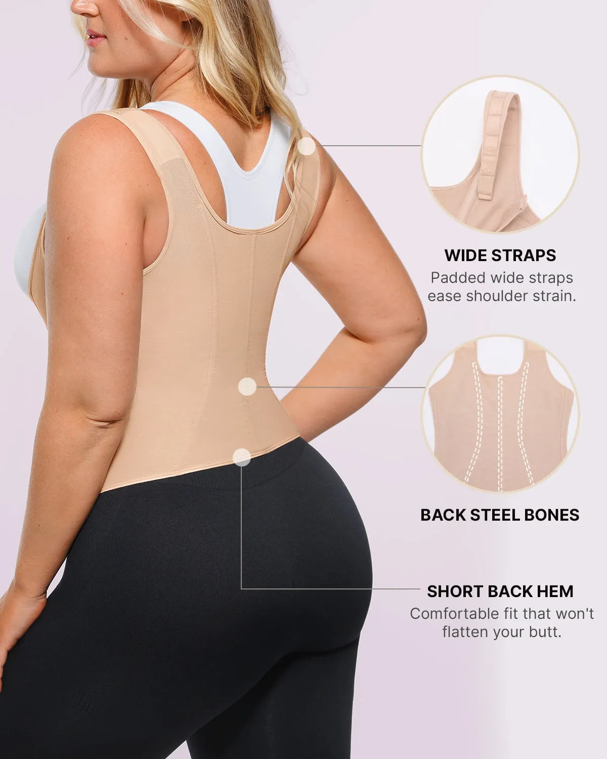NeoSweat® AirSlim® Waist Trainer Vest sold by Shapellx product image thumbnail 4