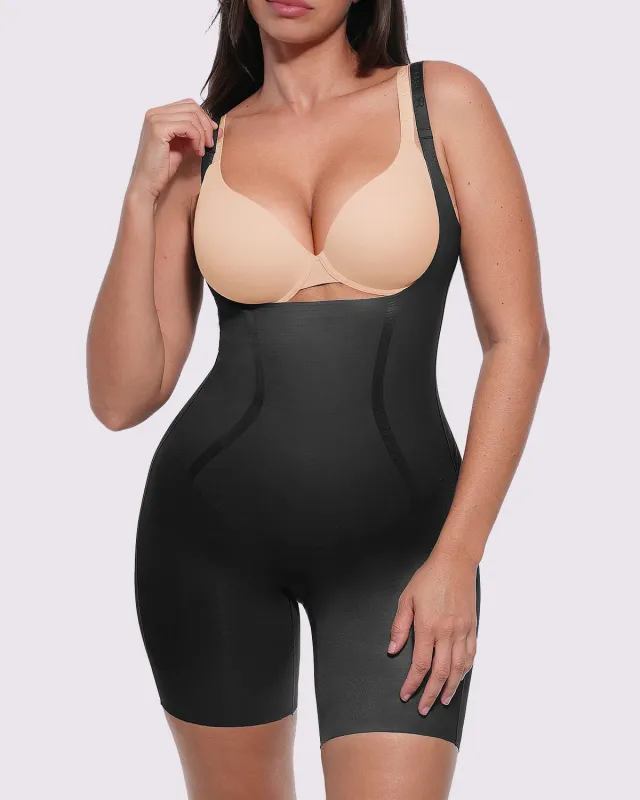 INNER ARMOR™ LYCRA®FitSense™ Open Bust Full Bodysuit sold by Shapellx