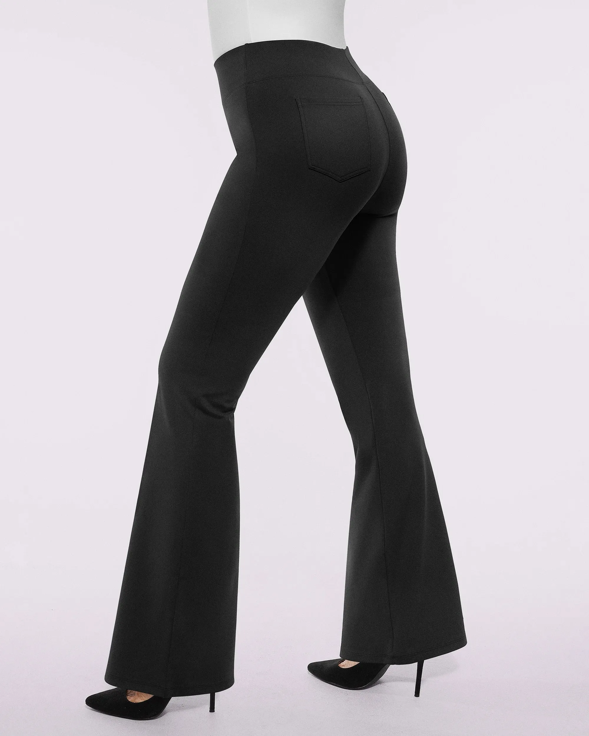 Bare Essentials™ AirSlim® Back Pocket Flare Work Pant sold by Shapellx product image thumbnail 2