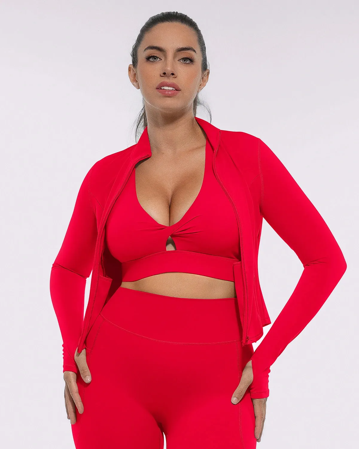 NeoSweat® AirSlim® Slim-Fit Zip Jacket sold by Shapellx product image thumbnail 2