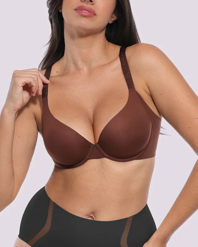 Bare Essentials™ Cream Touch™ Smoothing T-Shirt Bra sold by Shapellx
