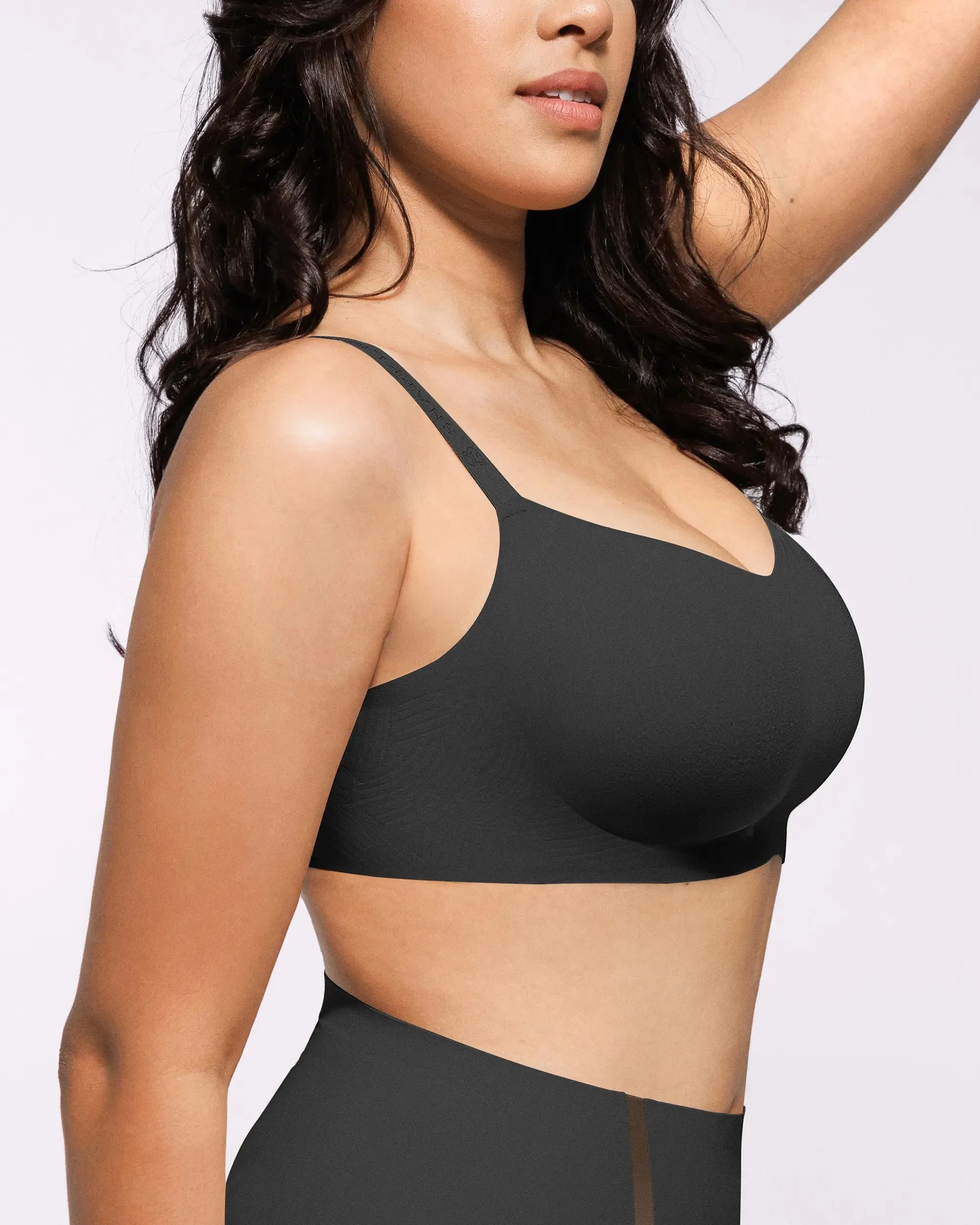 Bare Essentials™ Cream Touch™ Smoothing Wireless Bra sold by Shapellx product image thumbnail 4
