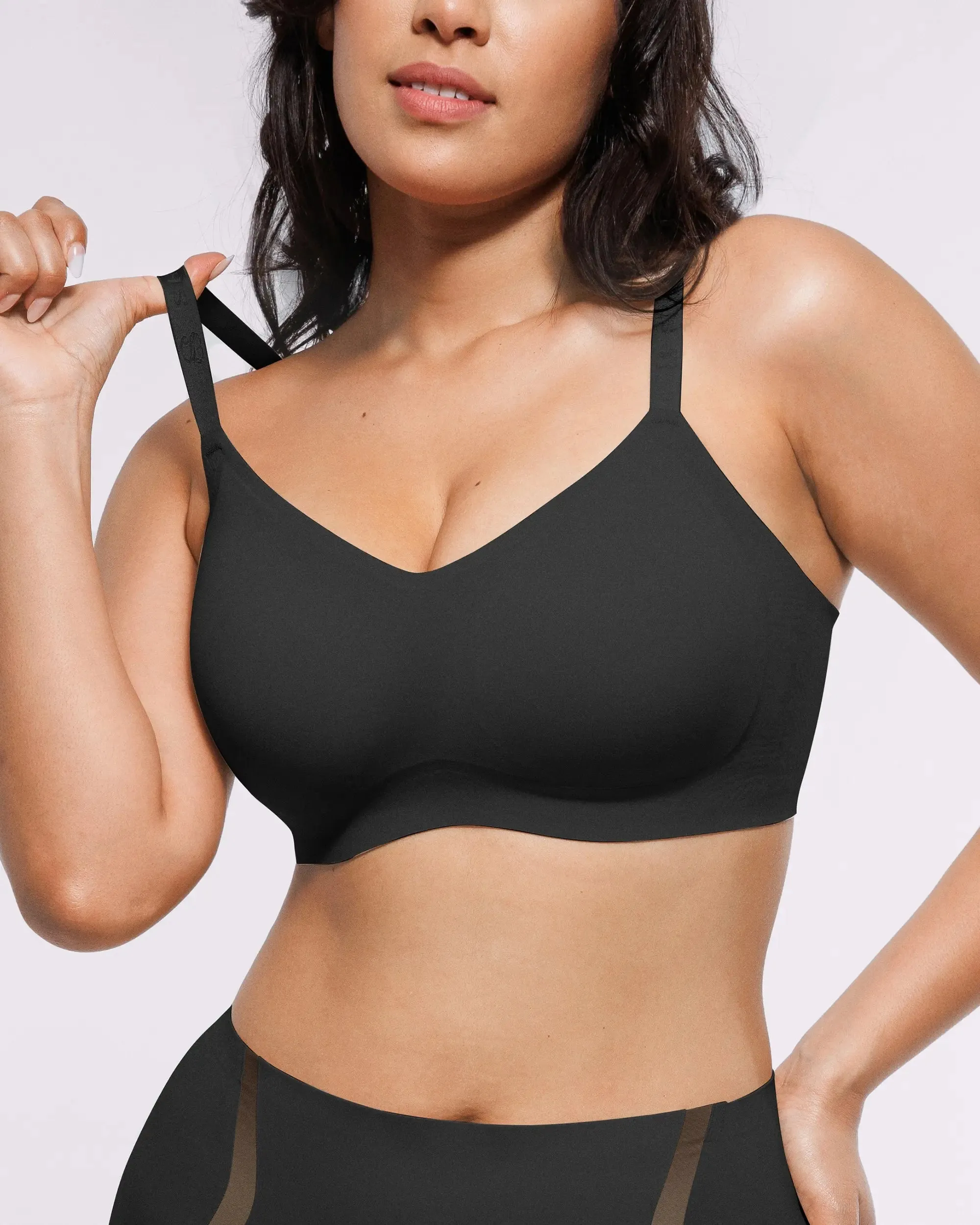 Bare Essentials™ Cream Touch™ Smoothing Wireless Bra sold by Shapellx product image thumbnail 3