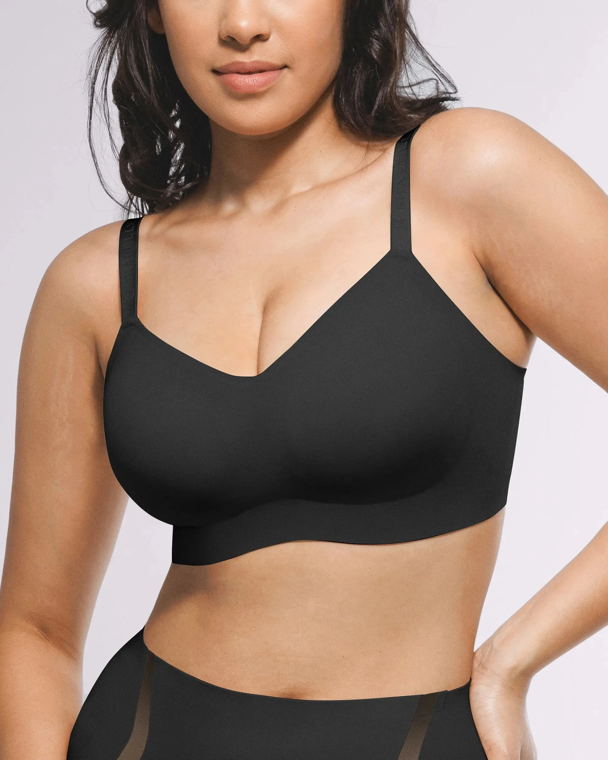 Bare Essentials™ Cream Touch™ Smoothing Wireless Bra sold by Shapellx product image thumbnail 5