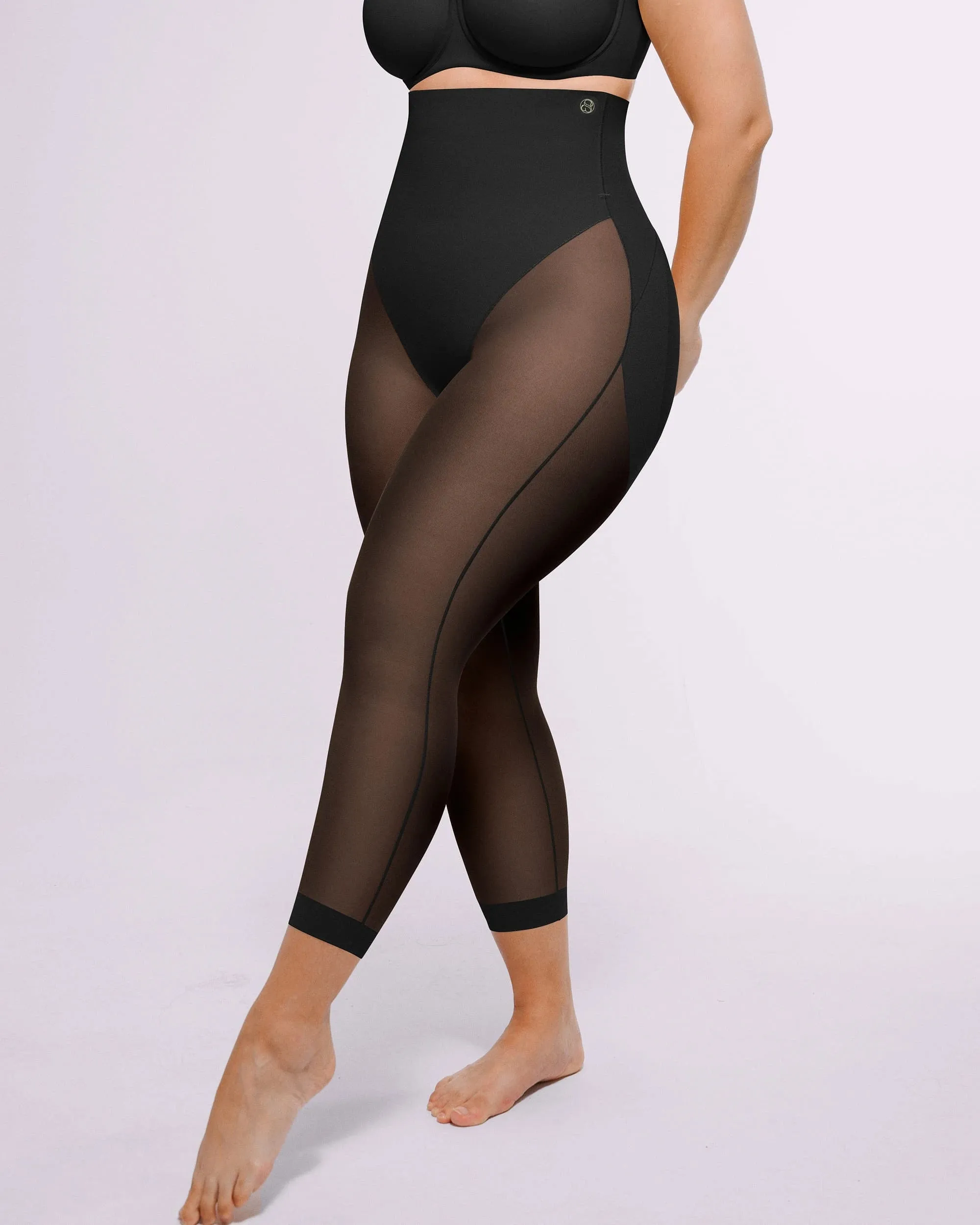 BOOT-YEAH™ MeshSmooth™ Butt-Lifting Capri sold by Shapellx product image thumbnail 5