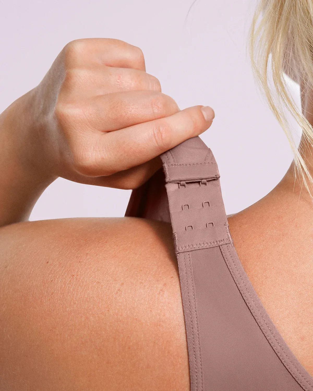 Bare Essentials™ AirSlim® Unlined Wireless Back Support Bra sold by Shapellx product image thumbnail 5