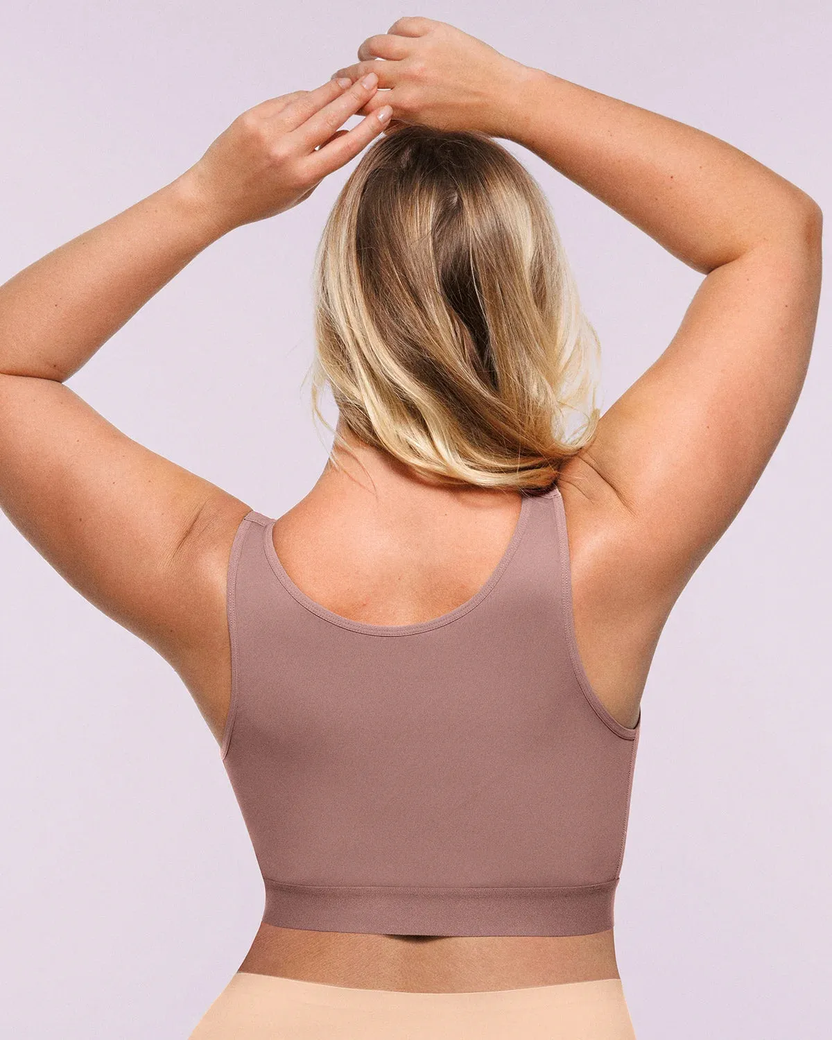 Bare Essentials™ AirSlim® Unlined Wireless Back Support Bra sold by Shapellx product image thumbnail 3