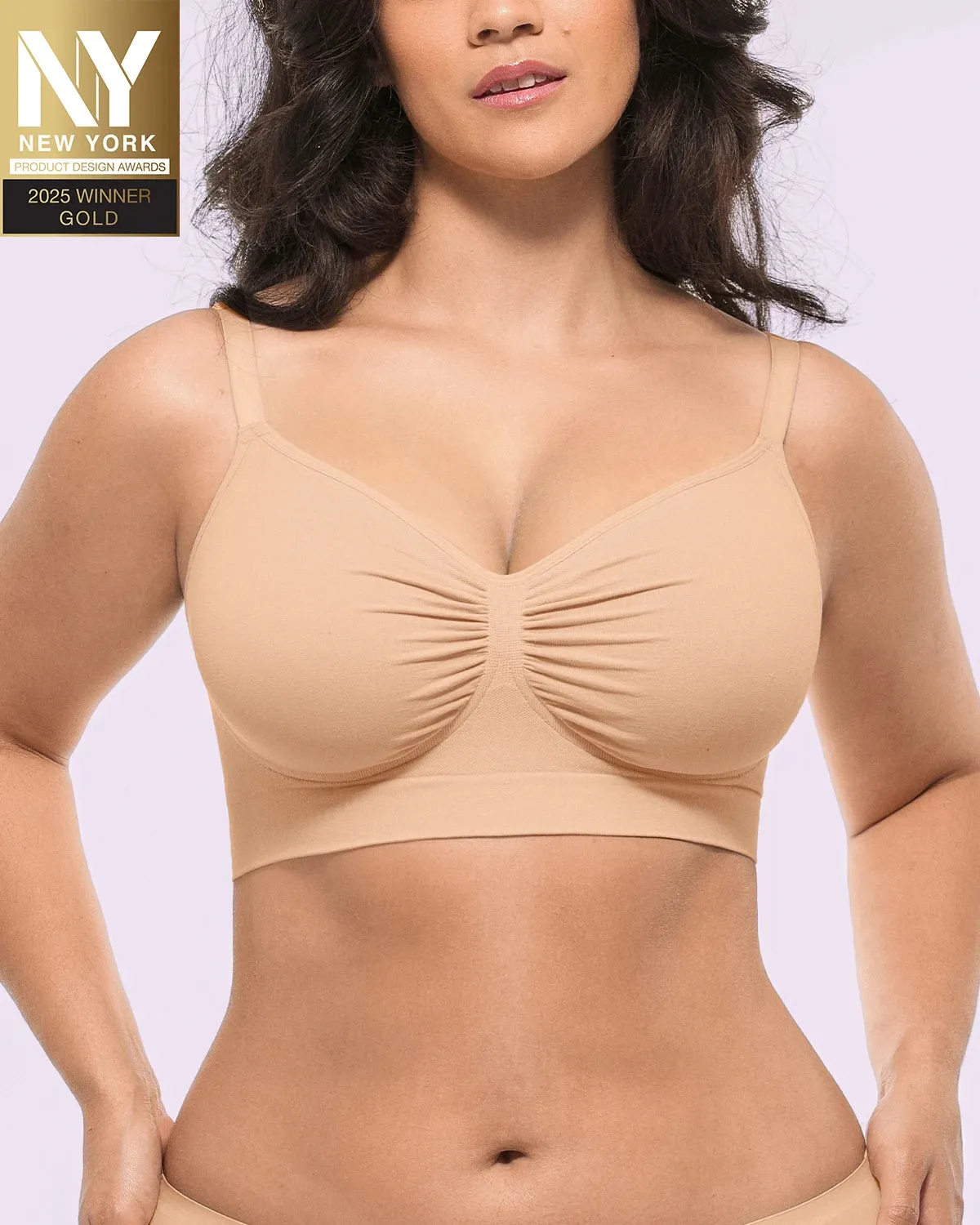 Bare Essentials™ Skin Flow Smooth Unlined Wireless Bra sold by Shapellx product image thumbnail 2