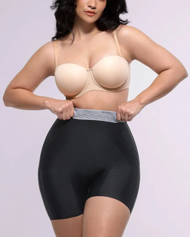 Bare Essentials™ Cream Touch™ Tummy Control Flawless Smoothing Mid Thigh Short sold by Shapellx