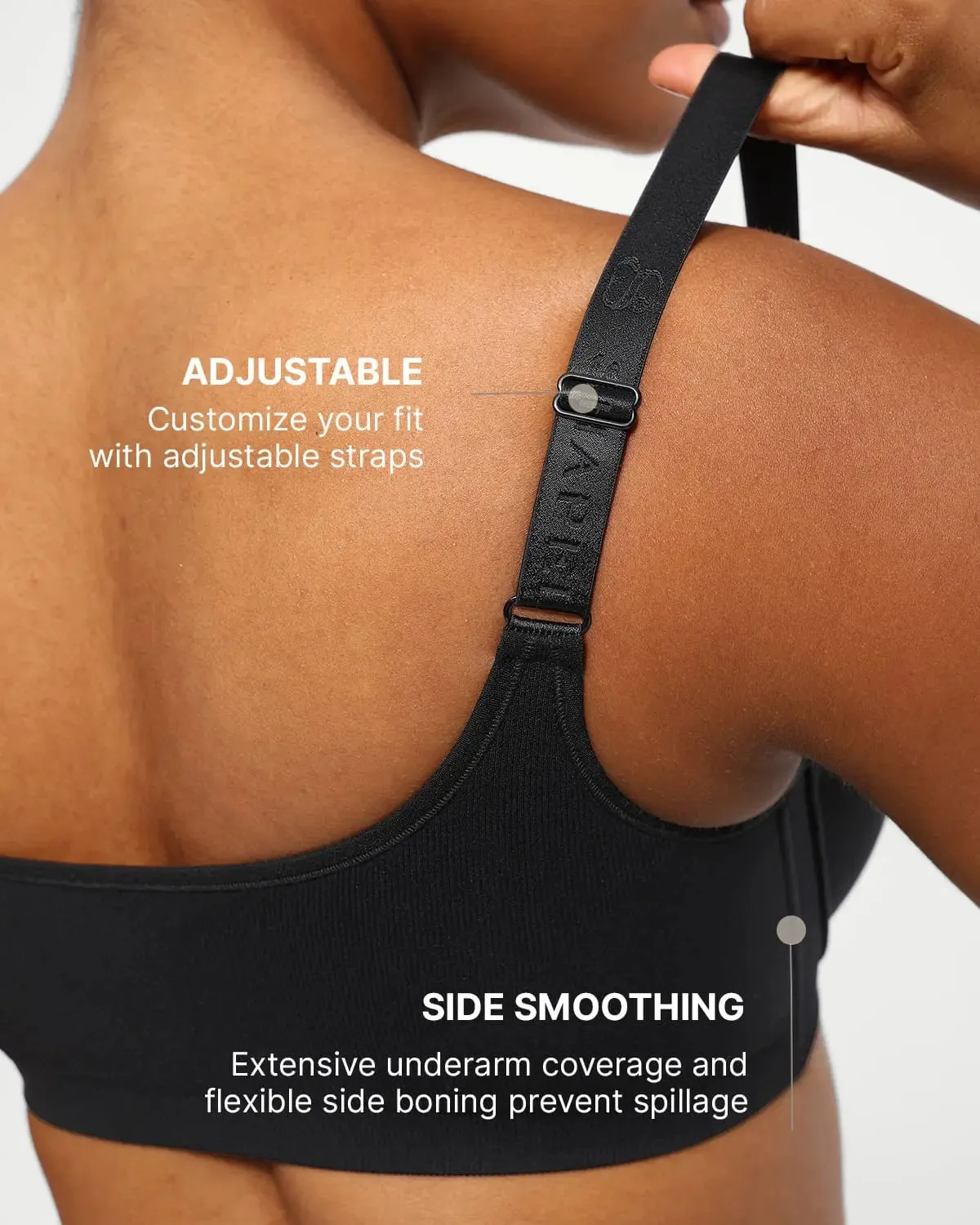Bare Essentials™ Skin Flow Front Close Underwired T-Shirt Bra sold by Shapellx product image thumbnail 4
