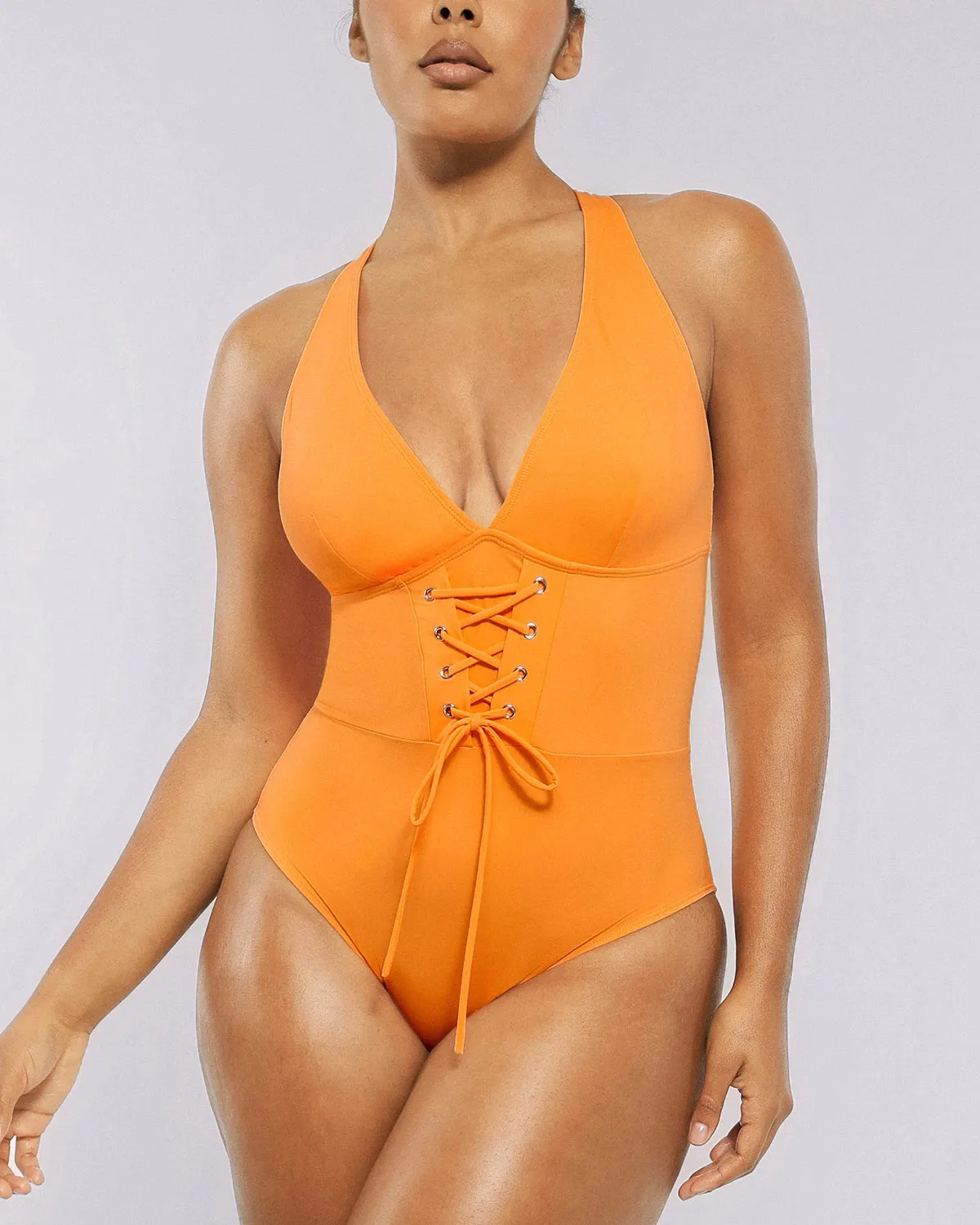Smart Sculpt™ Plunge Corset Shaping Swimsuit sold by Shapellx product image thumbnail 4