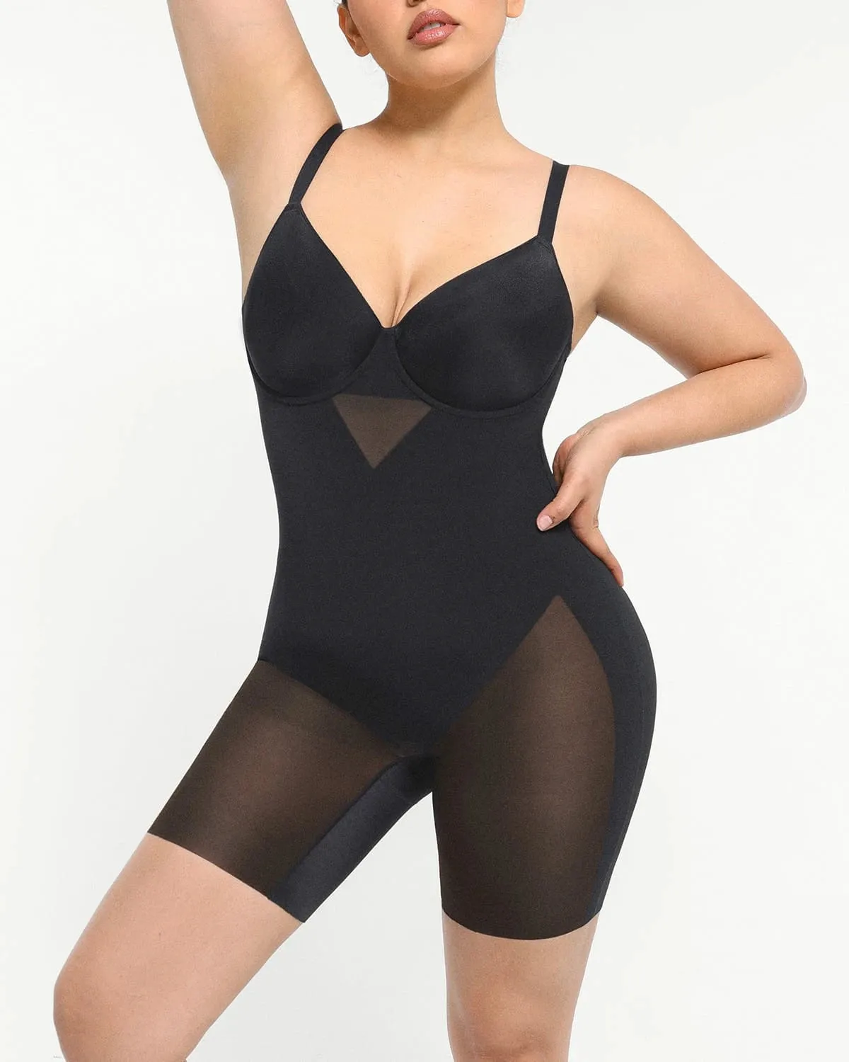 Bare Essentials™ Cream Touch™ Full Coverage Seamless Shaping Bodysuit sold by Shapellx product image thumbnail 5