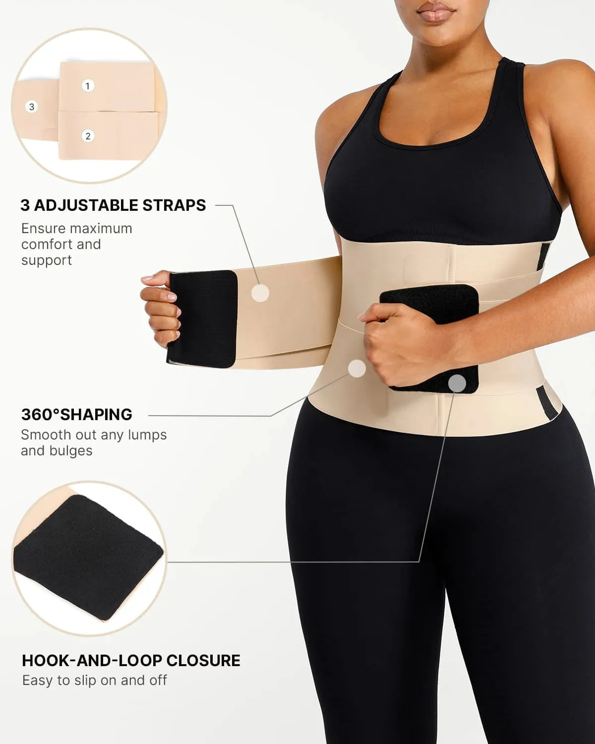 NeoSweat® AirSlim® Triple Compression Latex Waist Trainer sold by Shapellx product image thumbnail 2
