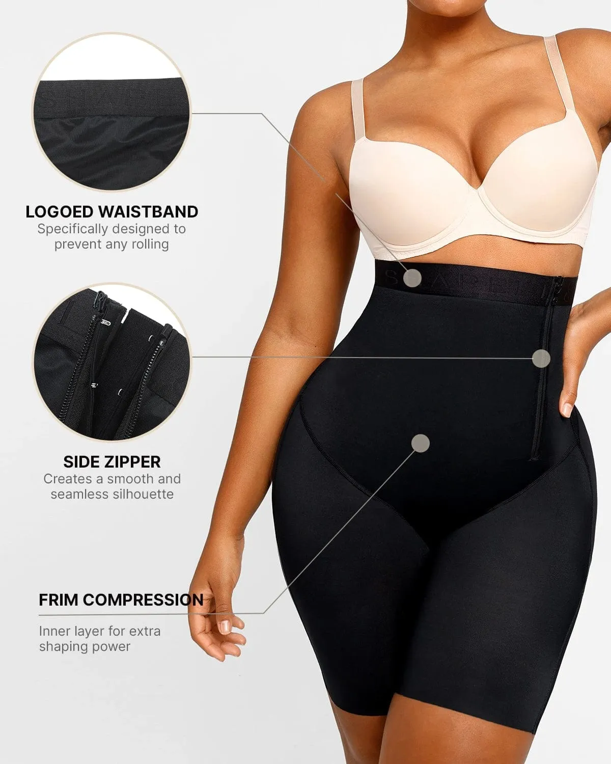 BOOT-YEAH™ SilkSculpt High-Waisted Shapewear sold by Shapellx product image thumbnail 3