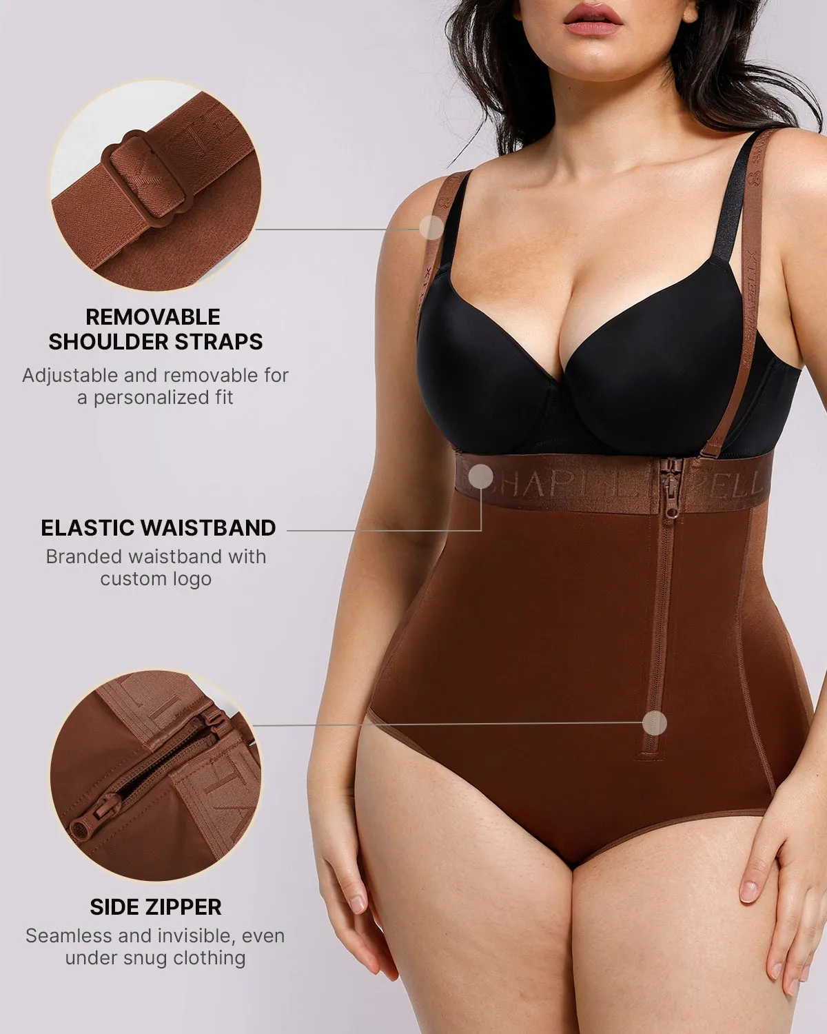 BOOT-YEAH™ SilkSculpt High-Waisted Brief sold by Shapellx product image thumbnail 3