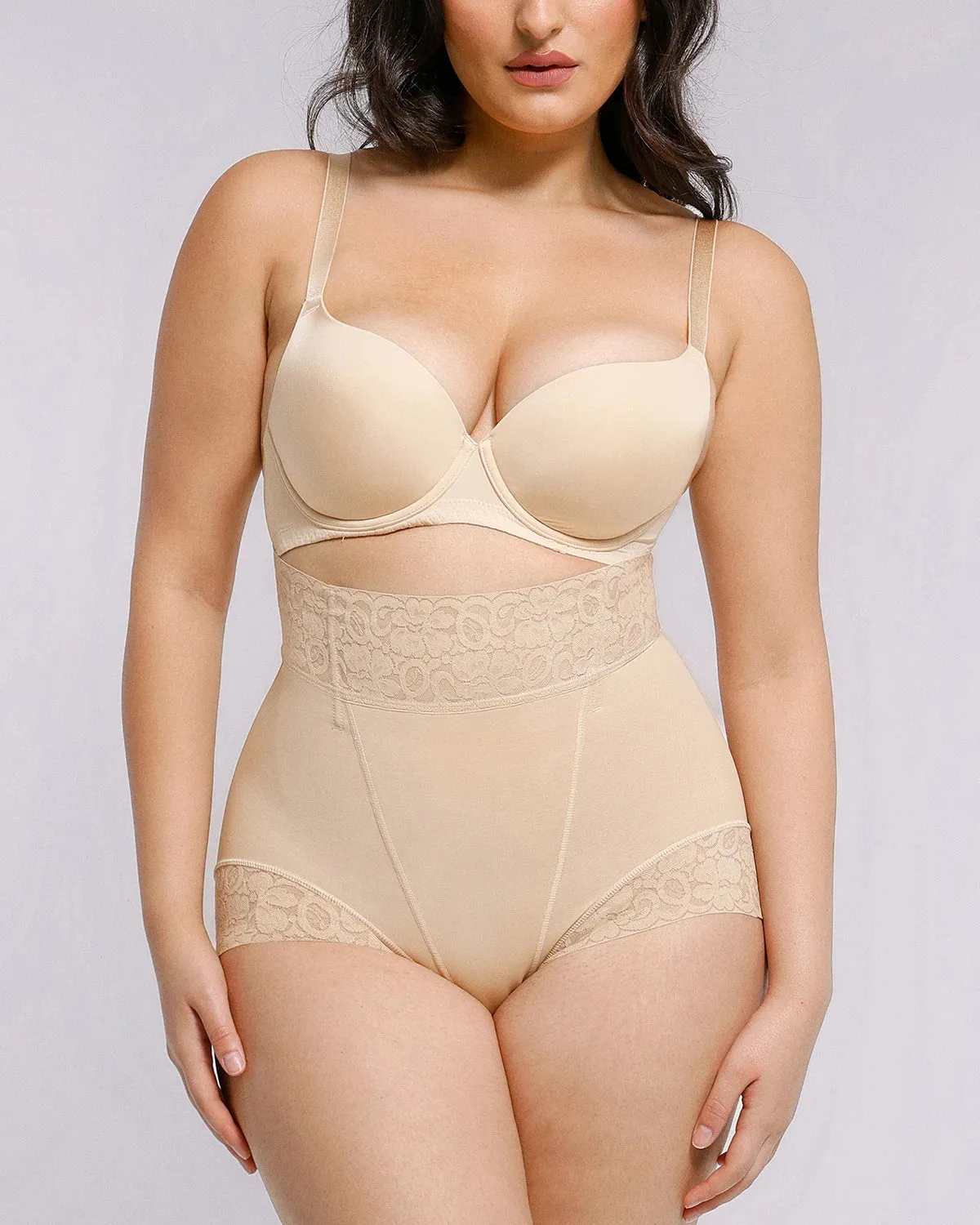 Bare Essentials™ AirSlim® Mid-Rise Shaper Brief sold by Shapellx