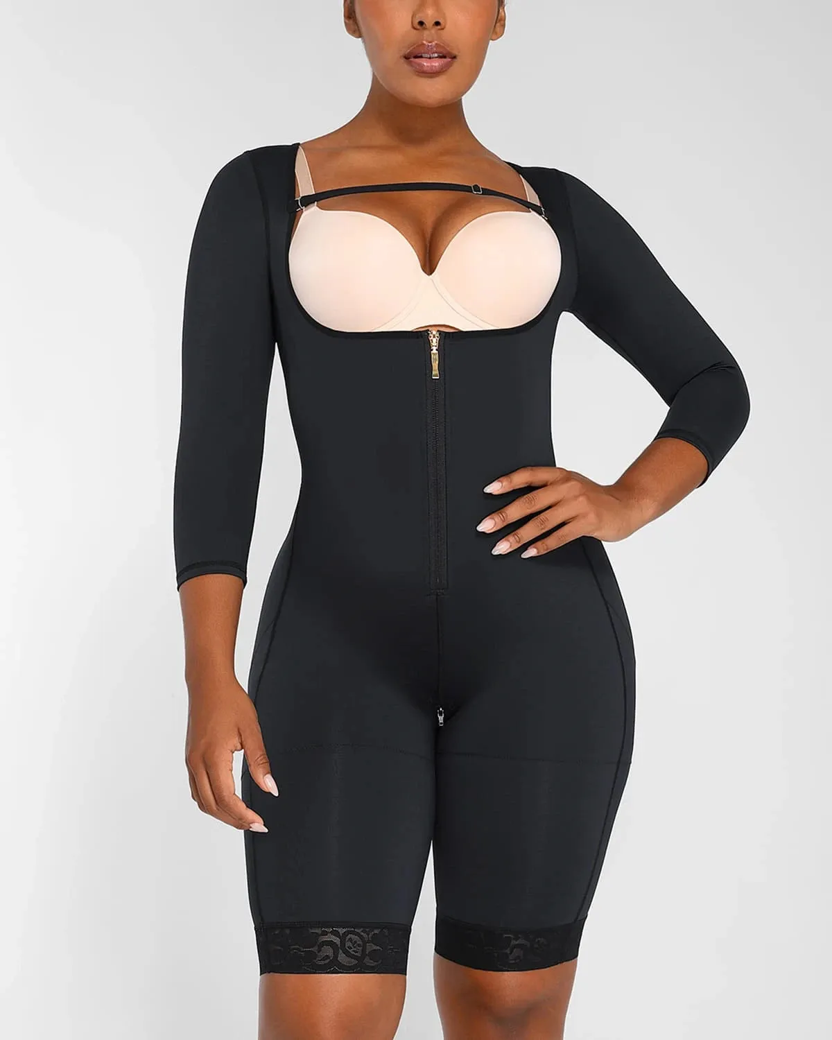 BOOT-YEAH™ AirSlim® Open Bust Bodysuit sold by Shapellx product image thumbnail 5