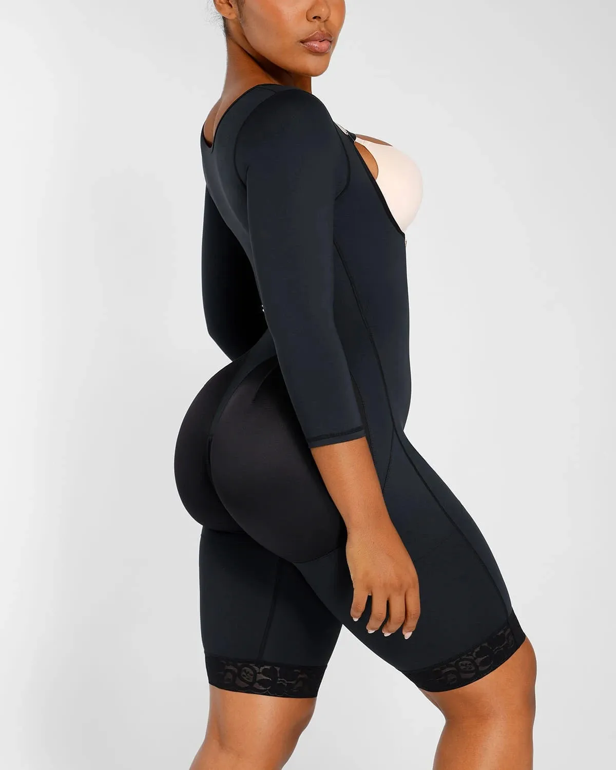 BOOT-YEAH™ AirSlim® Open Bust Bodysuit sold by Shapellx product image thumbnail 2