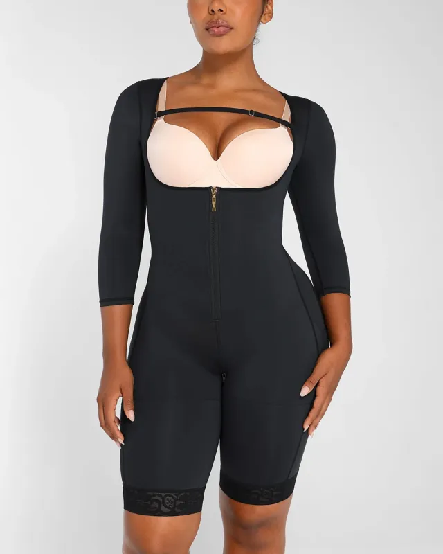 BOOT-YEAH™ AirSlim® Open Bust Bodysuit sold by Shapellx