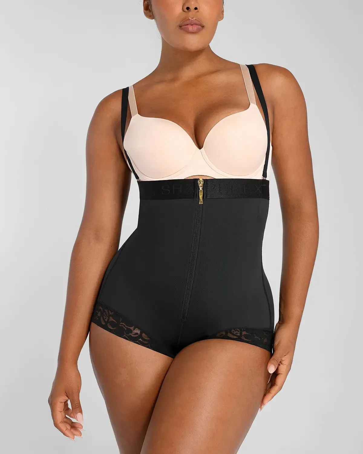 BOOT-YEAH™ AirSlim® Open Bust Shaping Brief sold by Shapellx