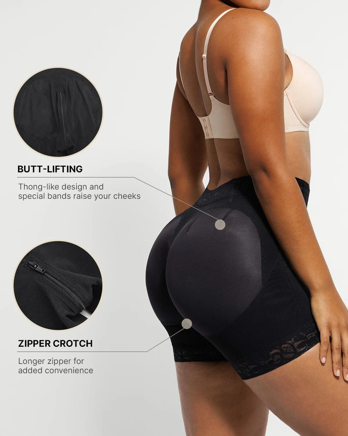BOOT-YEAH™ AirSlim® Tummy Compression Butt-Lifting Short sold by Shapellx product image thumbnail 2