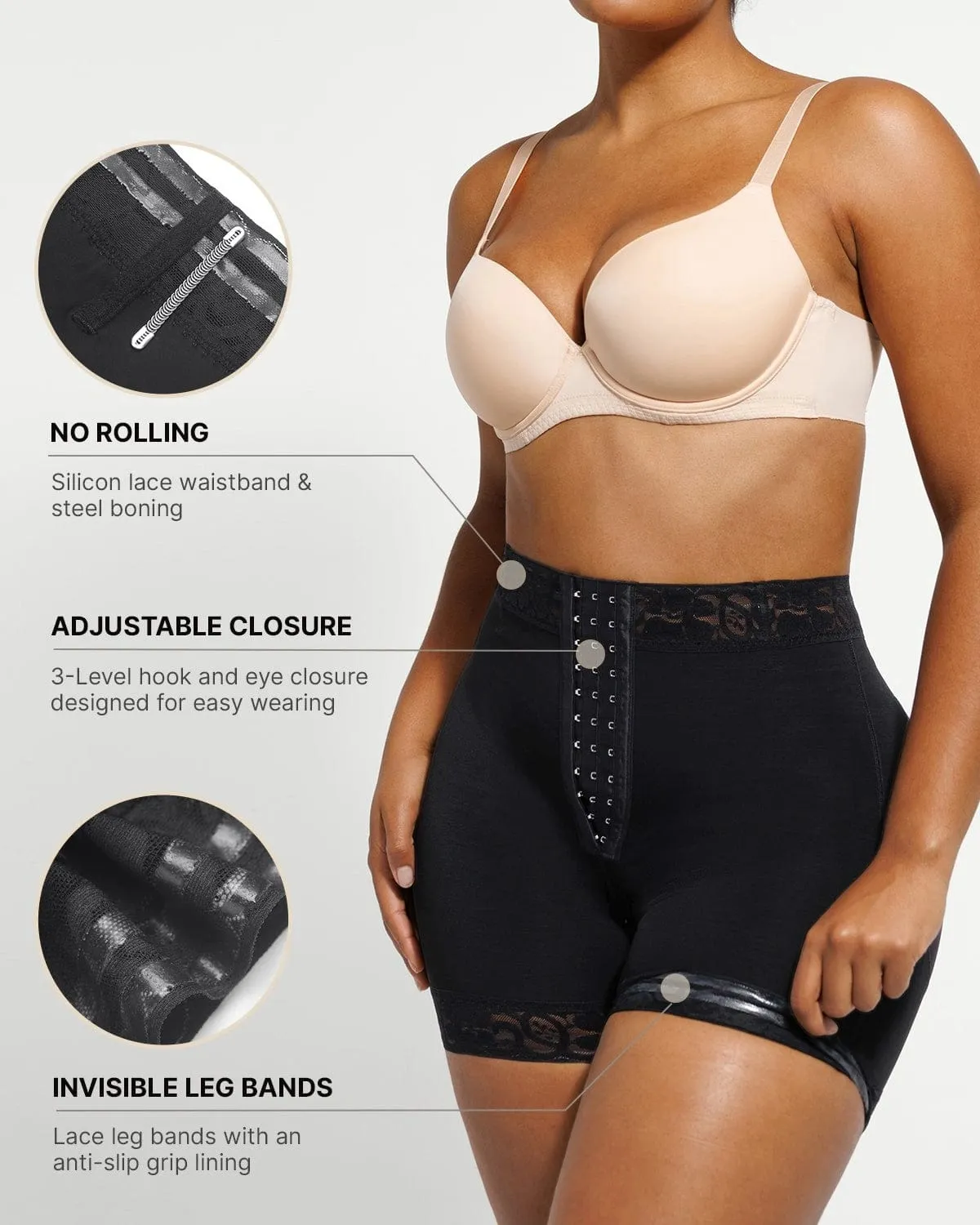 BOOT-YEAH™ AirSlim® Tummy Compression Butt-Lifting Short sold by Shapellx product image thumbnail 3