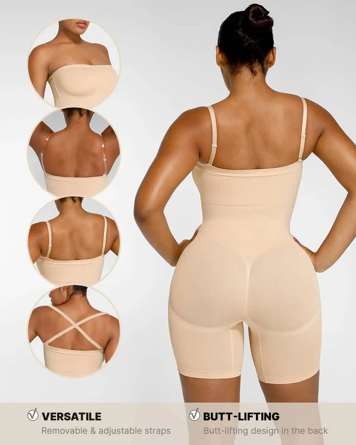Bare Essentials™ Skin Flow Strapless Bodysuit sold by Shapellx product image thumbnail 2