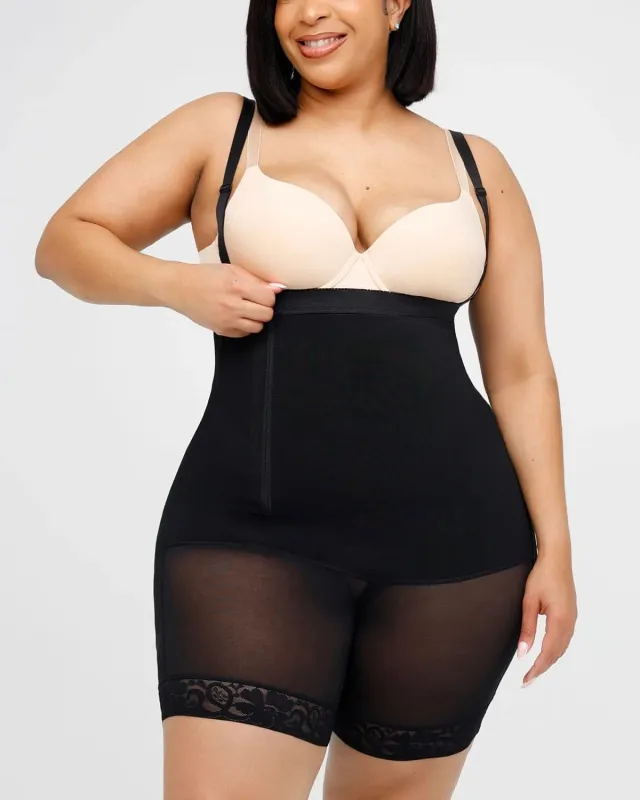 Bare Essentials™ AirSlim® Plus Curve Side Zipper Short sold by Shapellx