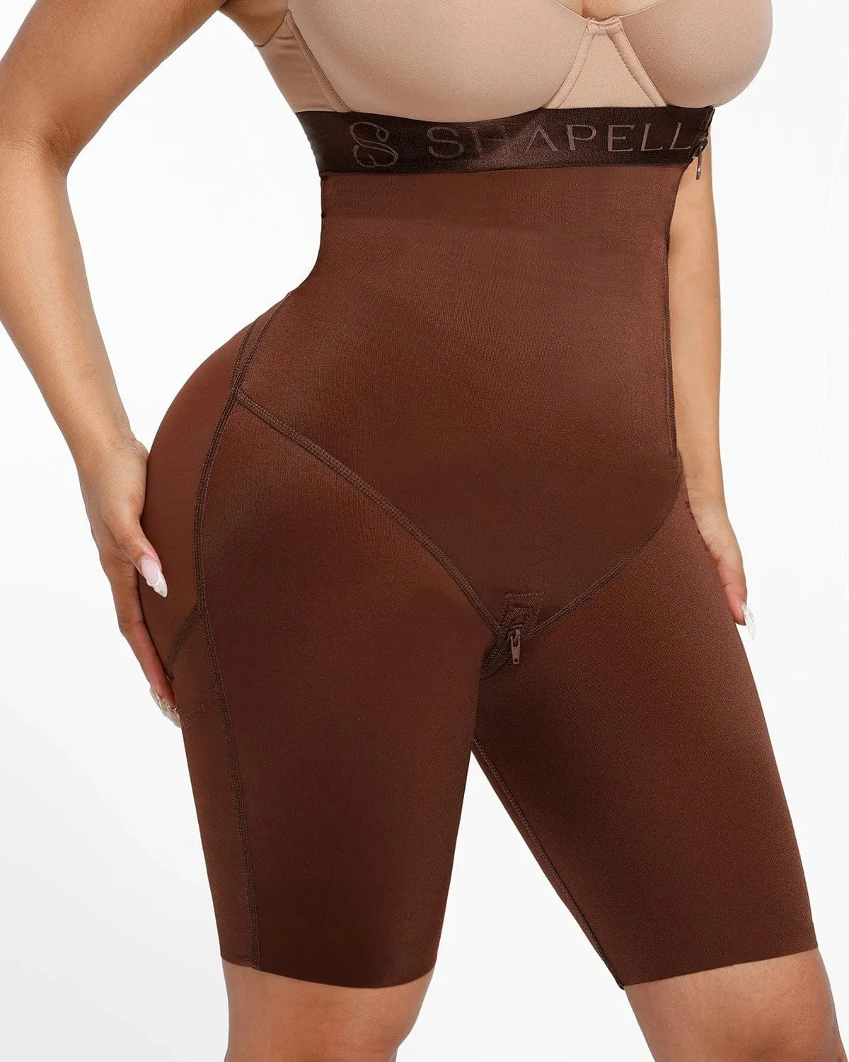 BOOT-YEAH™ SilkSculpt Butt-Lifting High-Waisted Short sold by Shapellx product image thumbnail 2