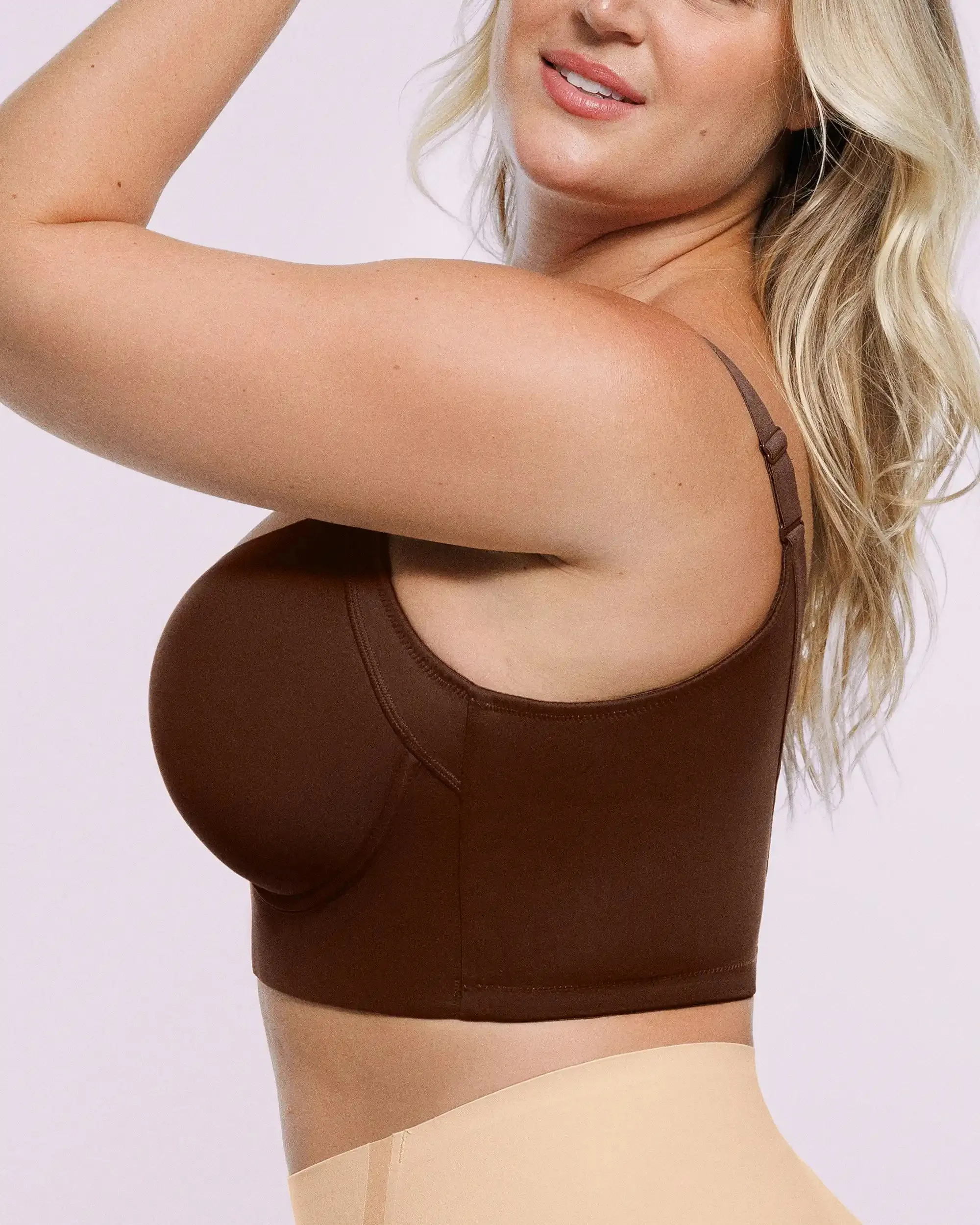 Bare Essentials™ AirSlim® Back Smoothing Underwire Push-Up Bra sold by Shapellx product image thumbnail 5