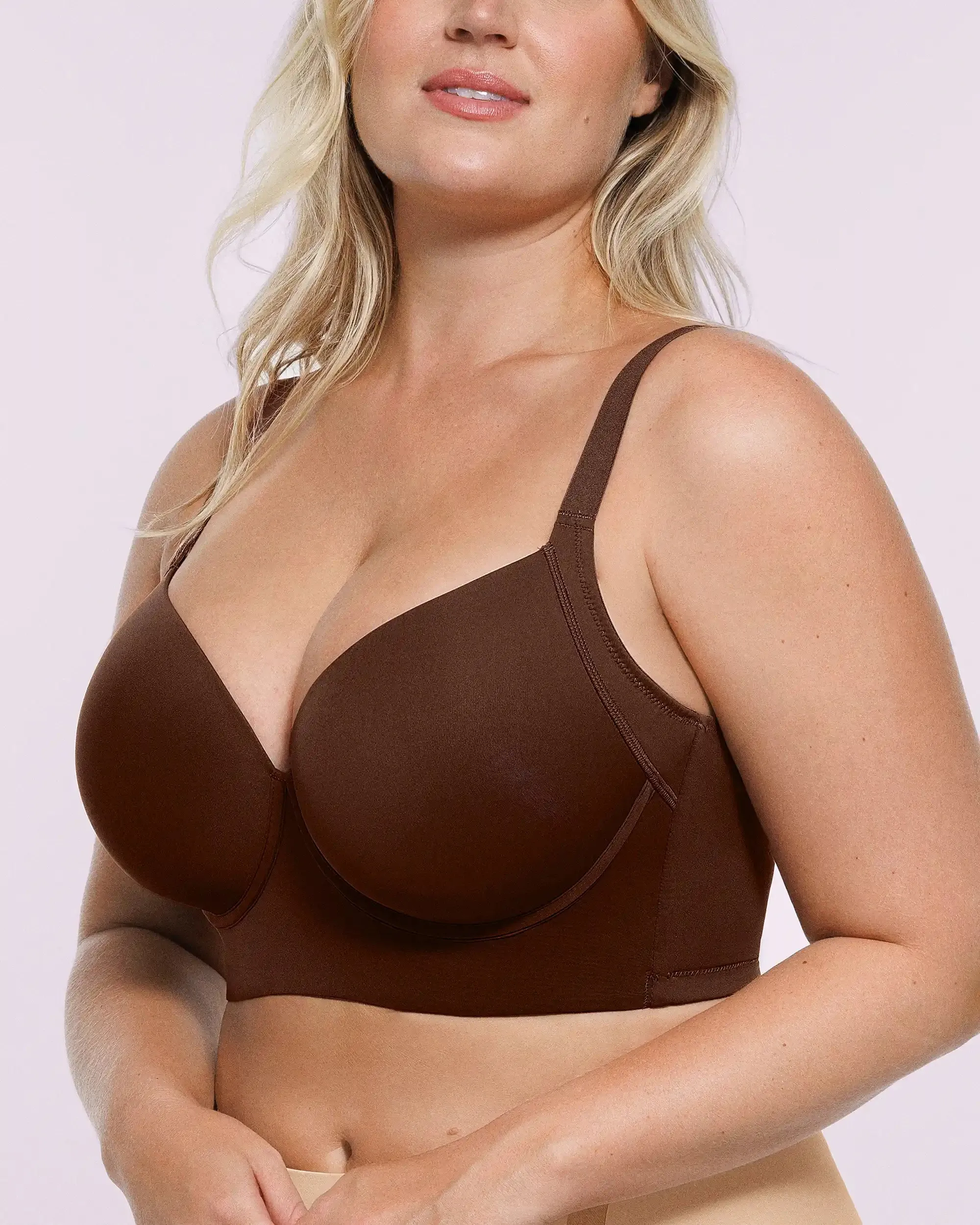 Bare Essentials™ AirSlim® Back Smoothing Underwire Push-Up Bra sold by Shapellx product image thumbnail 2