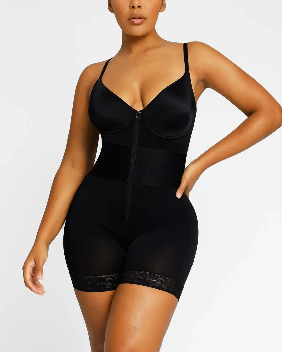 Bare Essentials™ AirSlim® ElasticFuse Waistband Shaping Bodysuit sold by Shapellx product image thumbnail 4