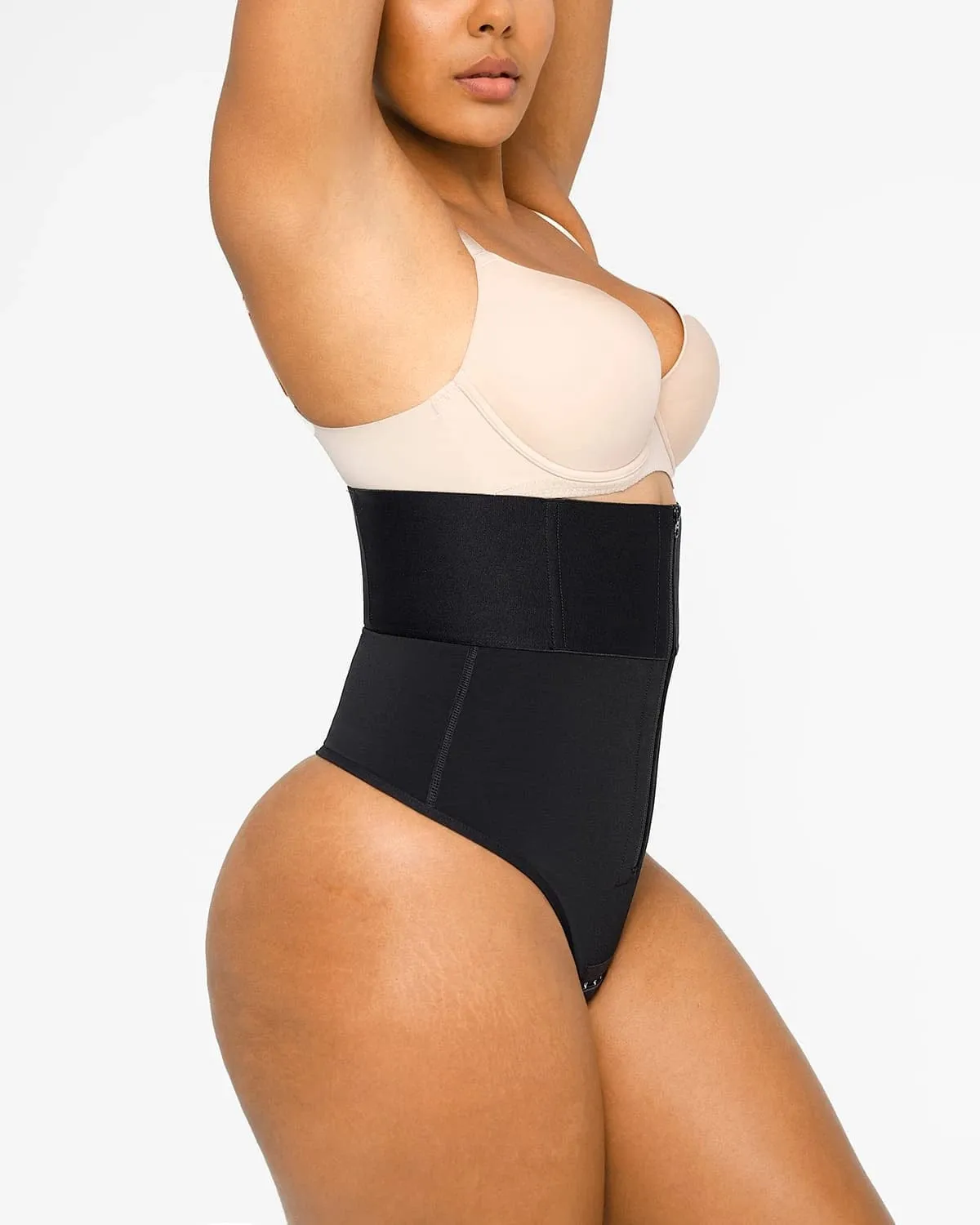Bare Essentials™ AirSlim® High-Rise Body Sculpting Thong sold by Shapellx product image thumbnail 4