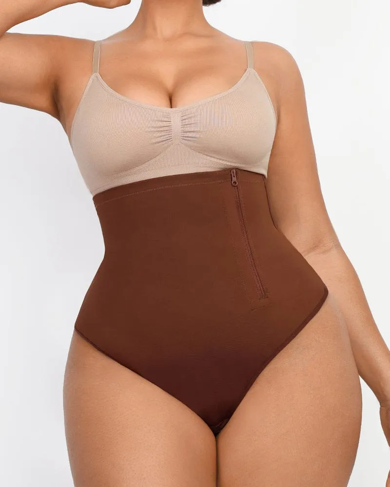 Bare Essentials™ AirSlim® Side Zip Thong sold by Shapellx product image thumbnail 3