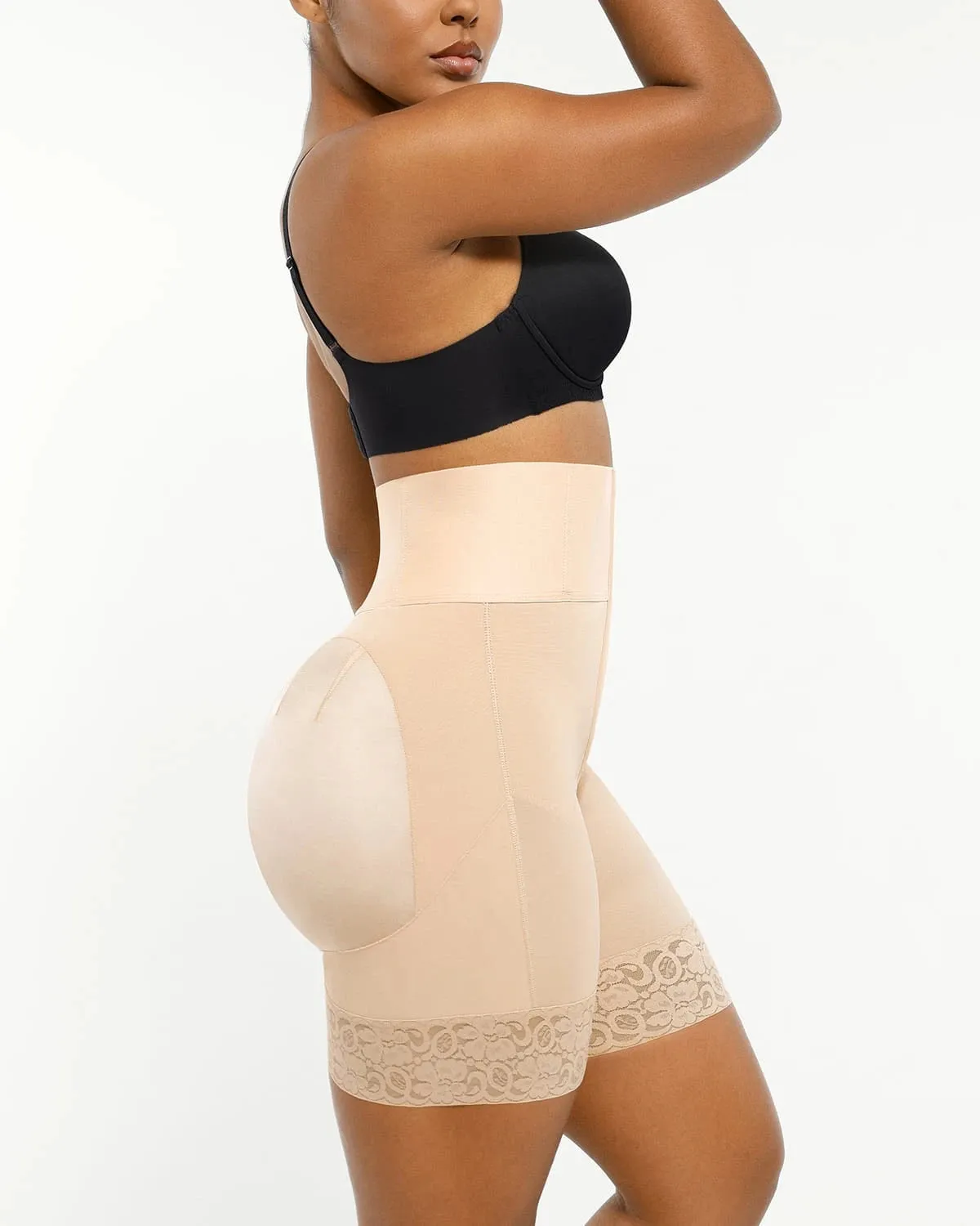 BOOT-YEAH™ AirSlim® Boned Sculpt High-Waisted Short sold by Shapellx product image thumbnail 4