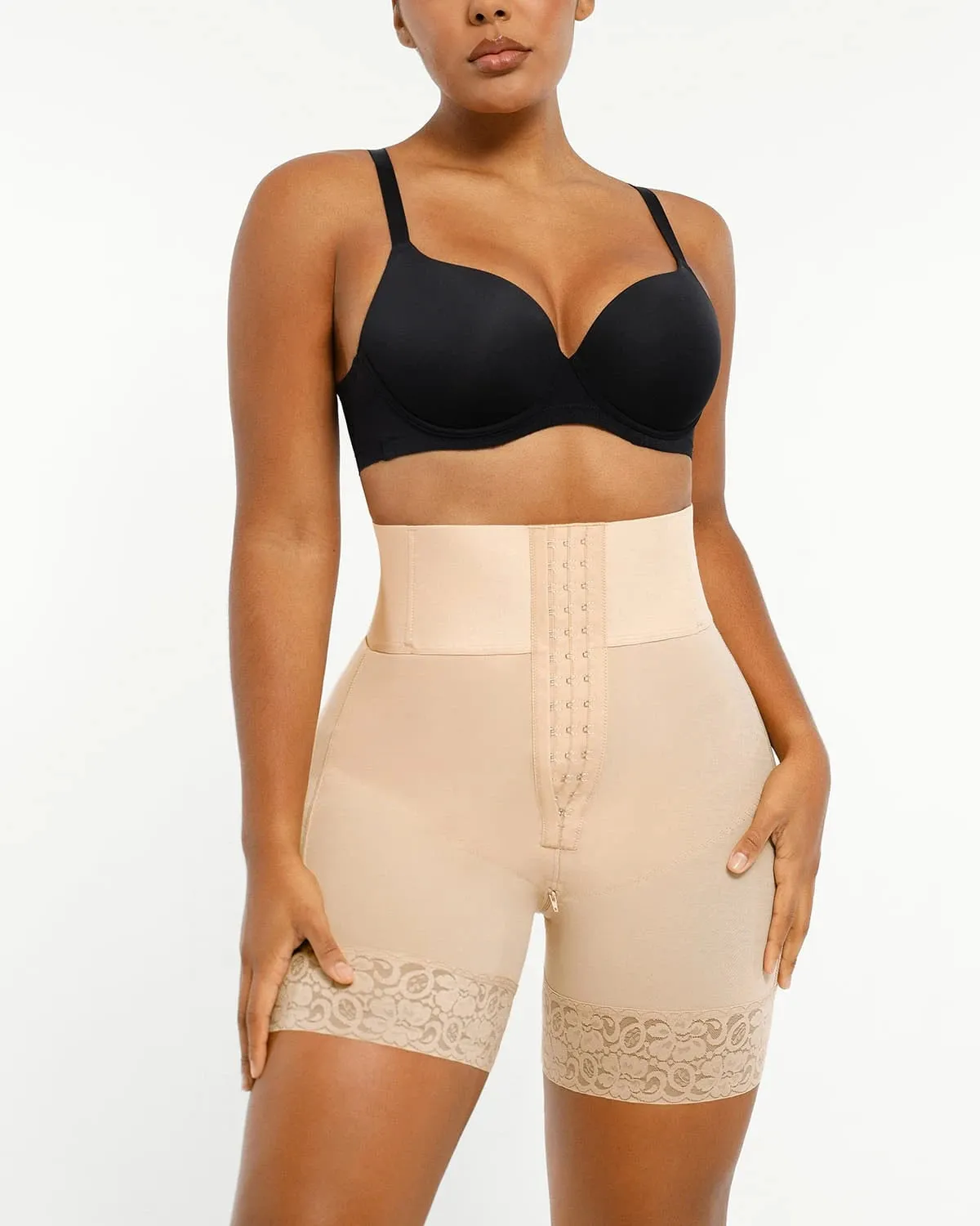 BOOT-YEAH™ AirSlim® Boned Sculpt High-Waisted Short sold by Shapellx product image thumbnail 3