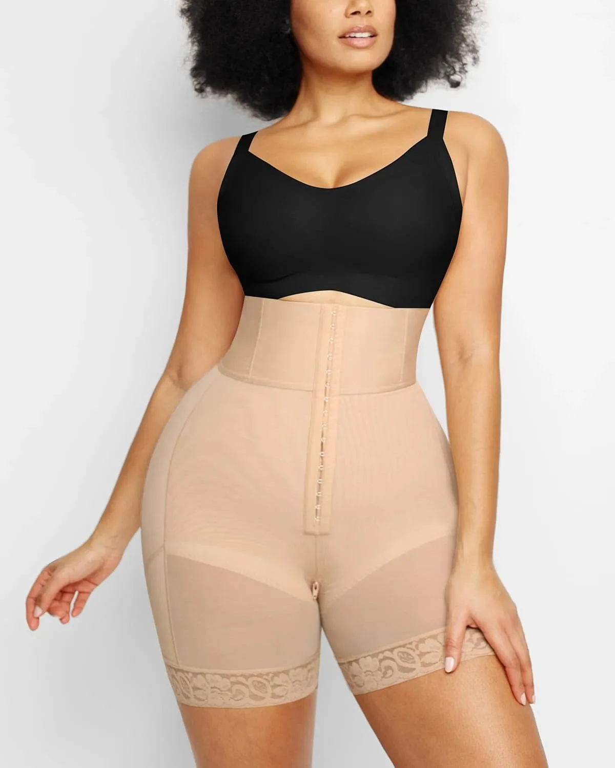 BOOT-YEAH™ AirSlim® Boned Sculpt High-Waisted Short sold by Shapellx
