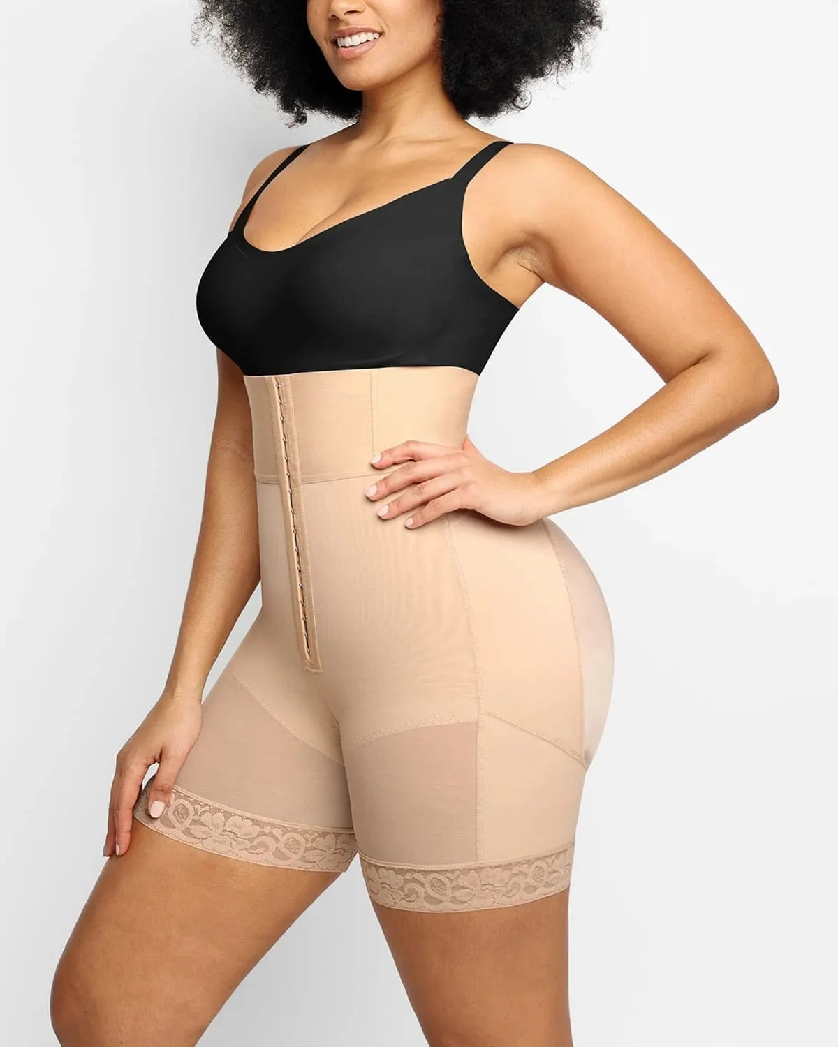 BOOT-YEAH™ AirSlim® Boned Sculpt High-Waisted Short sold by Shapellx product image thumbnail 2