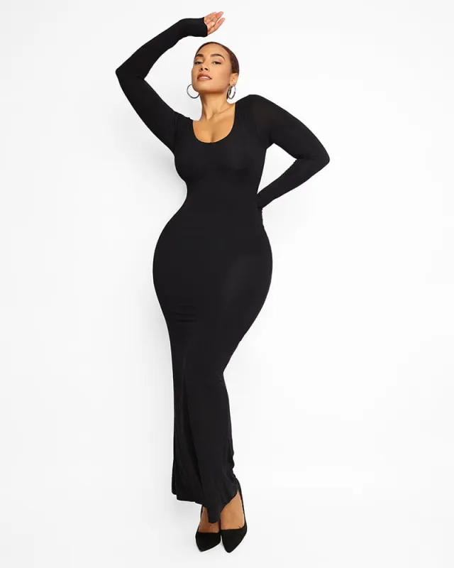 Slim Fit Shaping Maxi Dress made by Shapellx