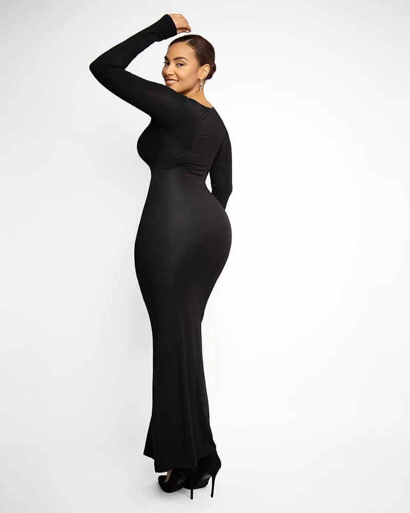 Slim Fit Shaping Maxi Dress sold by Shapellx product image thumbnail 4