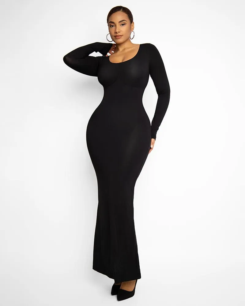 Slim Fit Shaping Maxi Dress sold by Shapellx product image thumbnail 3
