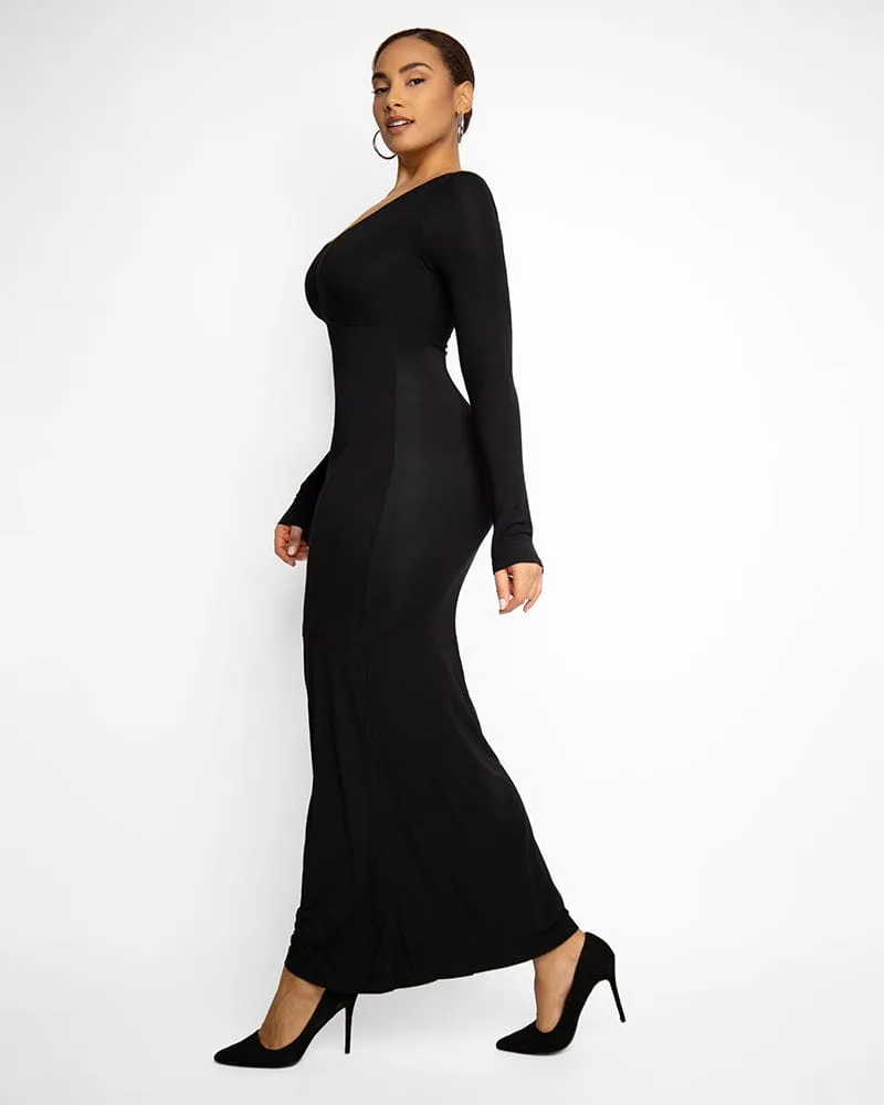 Slim Fit Shaping Maxi Dress sold by Shapellx product image thumbnail 2