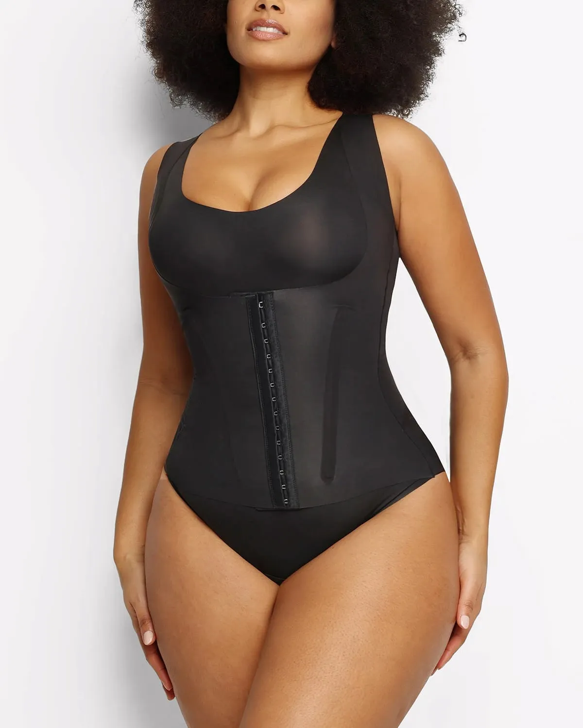 Bare Essentials™ Cream Touch™ 3 In 1 Shaping Tank Brief Bodysuit sold by Shapellx