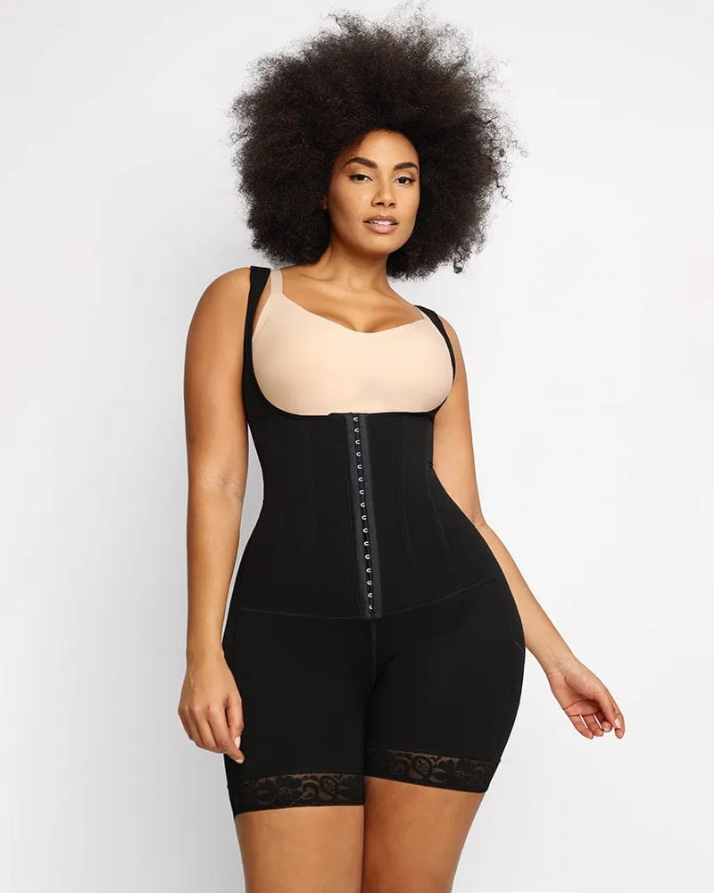 Bare Essentials™ AirSlim® Flexible Boning Open Bust Full Bodysuit sold by Shapellx product image thumbnail 5