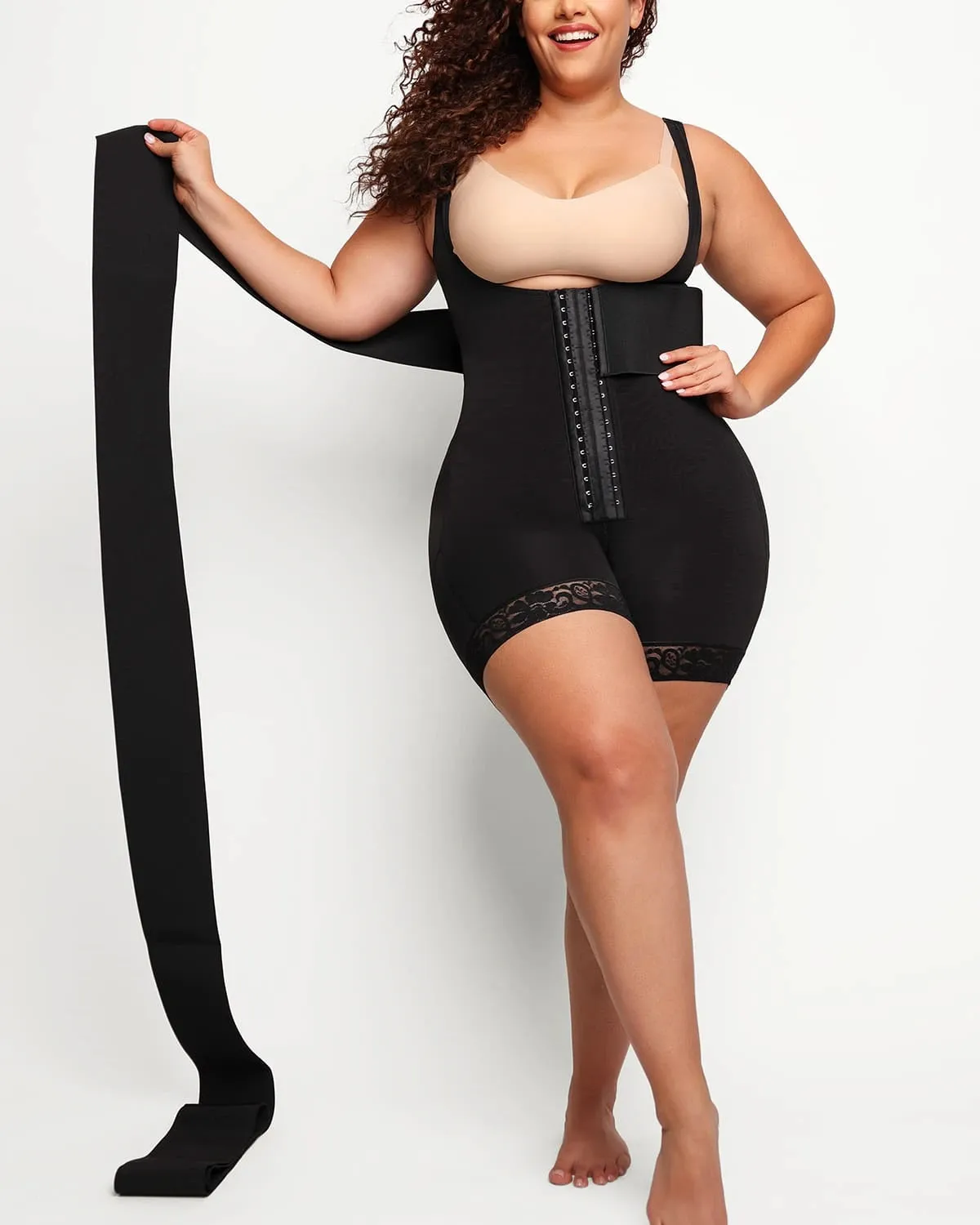 Bare Essentials™ AirSlim® 2.0 Smooth Wrap & Open Bust Bodysuit sold by Shapellx product image thumbnail 4