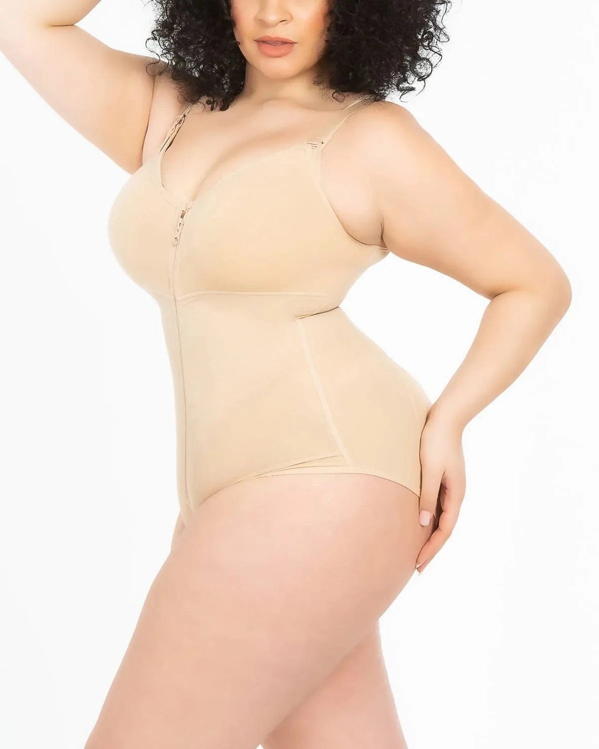 Bare Essentials™ Tummy Control Full Coverage Brief Bodysuit sold by Shapellx product image thumbnail 5