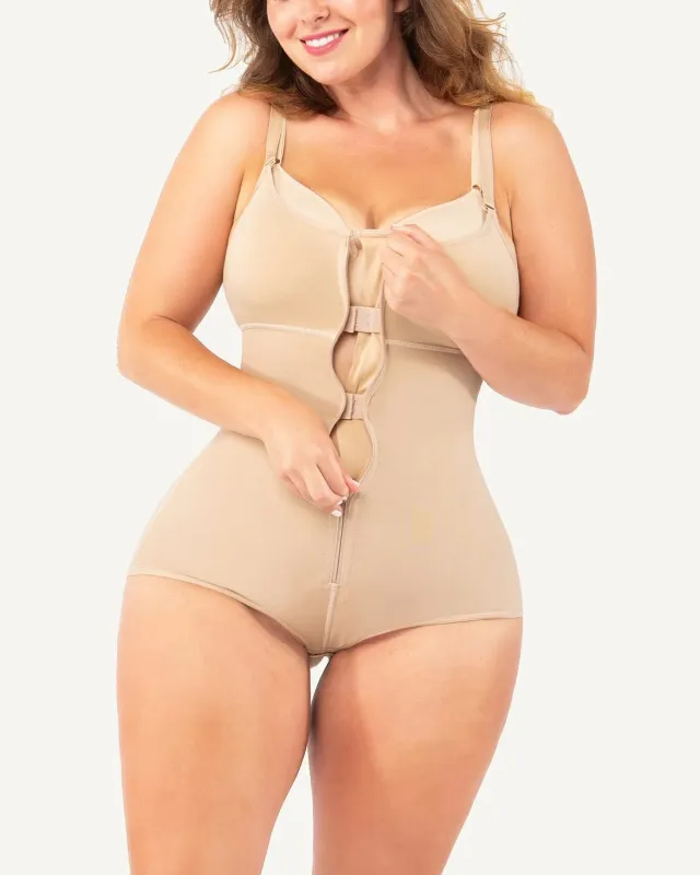 Bare Essentials™ Tummy Control Full Coverage Brief Bodysuit sold by Shapellx