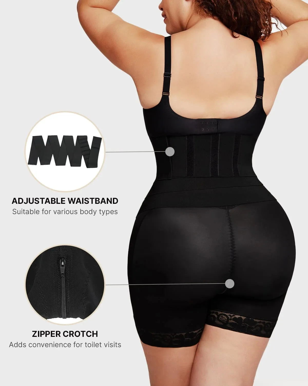 Bare Essentials™ AirSlim® 2-In-1 High-Waisted Booty Lift Shaper Short sold by Shapellx product image thumbnail 3