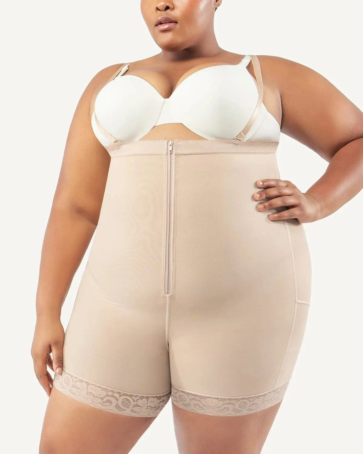 Bare Essentials™ AirSlim® Tummy Control Mid Thigh Short sold by Shapellx product image thumbnail 5