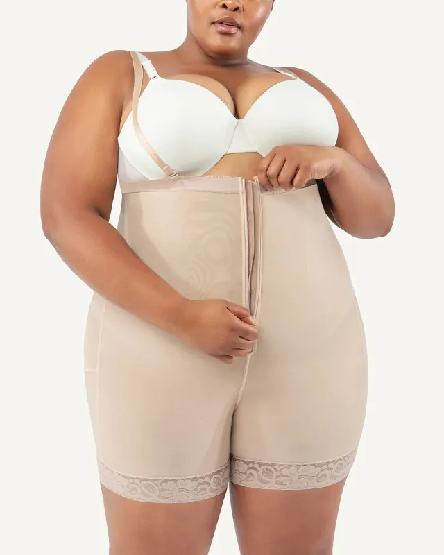 Bare Essentials™ AirSlim® Tummy Control Mid Thigh Short sold by Shapellx